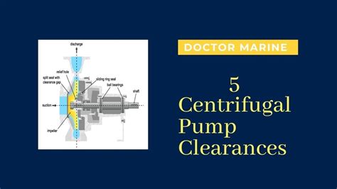 centrifugal pump clearances|centrifugal pump clearance checklist.